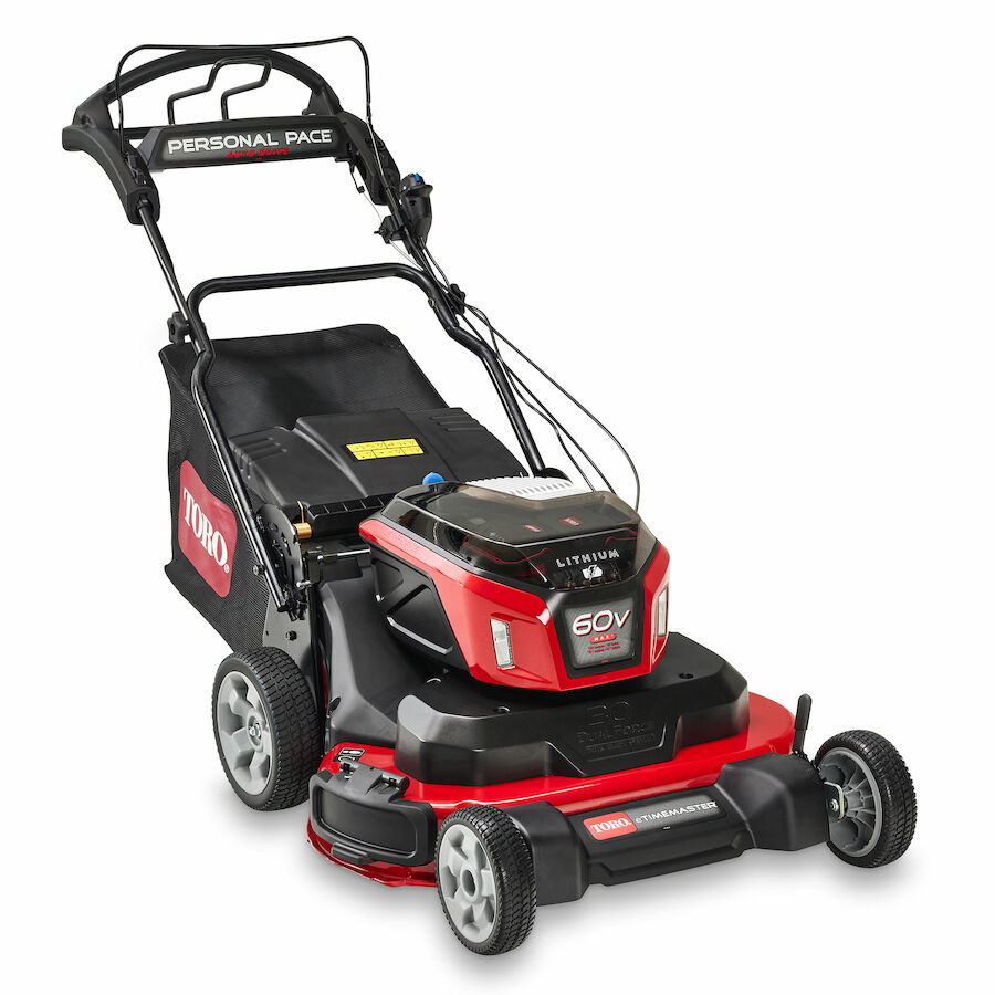 60V MAX* 30 in. (76 cm) eTimeMaster‚® Personal Pace Auto-Drive‚® Lawn Mower - (2) 10.0Ah Batteries/Chargers IncludedWith Flex-Force Power System®